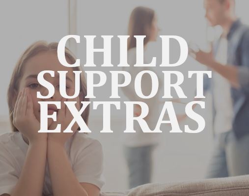 Legal rights attached to extra child support