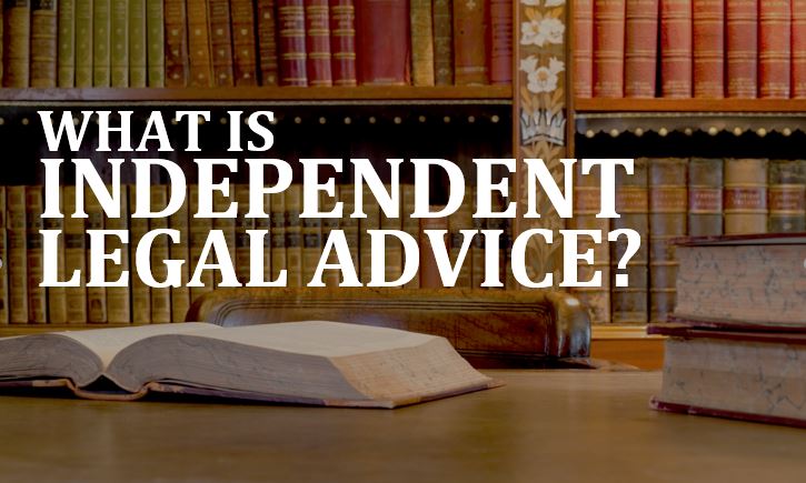 Lawyer Timothy Sullivan explains independent legal advice